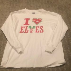 “I ❤️💚 Elves” Christmas Shirt